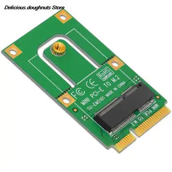 Mini PCI-E na m2 Adaptér Converter Rozširujúca Karta za m2 Bezdrôtové Bluetooth-kompatibilné WiFi Modul