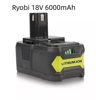 Nahradiť lítium-iónová batéria Ryobi 18V 6000mAh bezdrôtový elektrický nástroj vymeniť elektrický nástroj BPL1820 P108 P109 P106 RB18L50 RB18L4