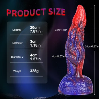 Napáliť dragon Sexuálne Produkty Žien False Penis Masturbácia Zariadenie Nový Produkt Tekutý Silikónový Super Veľké Zmiešané Farby