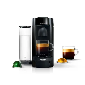 Nespresso Vertuo Plus Kávu a Espresso Maker De ' longhi, Čierna