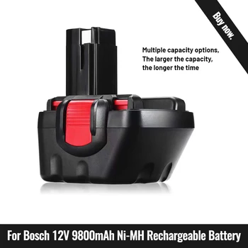 NewFor Bosch 12V 12800mah PSR Nabíjateľná Batéria 12V 12.8 AH AHS GSB TO 12 VE-2 BAT043 BAT045 BAT046 BAT049 BAT120 BAT139
