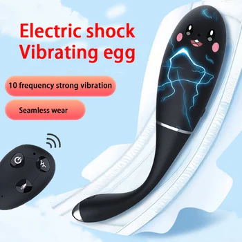Nositeľné Vibrátor Vajcia Elektrickým Prúdom Vibrátory Bezdrôtové Diaľkové Ovládanie Orgazmus G-bod Stimulátor Klitorisu Vibračné Vajíčko Sexuálne Hračky