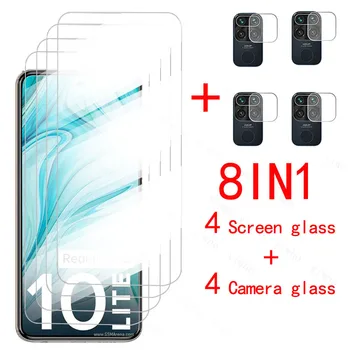 Ochranné Sklo pre Xiao Redmi Poznámka 10 Lite Pro 10s 9S 8 8T 9T Max Fotoaparát Screen Protector Pre Redmi 9 9C NFC 9T 9A Sklo