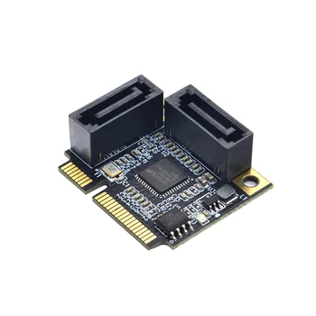 PCI-E slot karty PCI do 2 Porty SATA 3.0 Prevodník SSD HDD SATA3 Radič Rozširujúca Karta SATA Násobiteľ Karty