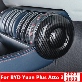 Pre BYD Yuan Plus Atto 3 2021 2022 2023 Auto Centrálne Riadenie Prevodový Prístrojový Panel odvzdušňovací Dekorácie Vložiť Kryt Príslušenstvo
