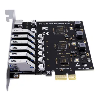 Príslušenstvo k počítačom PCB PCI-E Typ-C USB3.0 Stúpačky Karty Adaptéra pre Klávesnicu