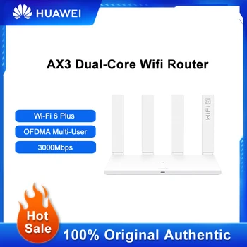 Pôvodné Huawei AX3 Dual-Core Wifi Router Wi-Fi 6 3000 mb / s, 2.4 G 5 ghz Repeater Siete 4 Vysoký Zisk Antény Bezdrôtového Smerovača