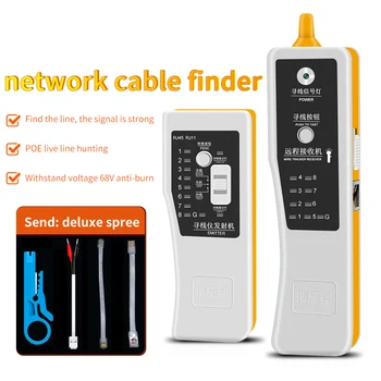 Sieťový Kábel Tester Telefónny Drôt Tracker siete LAN Diagnostikovať Tón Tracer pre STP UTP Cat5 Cat6 RJ11 RJ45 Detektor Line Vyhľadávanie