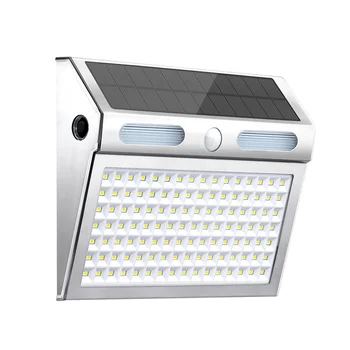 Solárne Svetlá Odolné Nerezovej Ocele 112 LED Snímača Pohybu Vonkajšie Bezpečnostné Osvetlenie, Vodotesný pre Predné Dvere Dvore Garáž