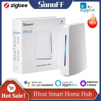 SONOFF iHost Smart Home Hub AIBridge 2GB/4GB Zigbee WiFi Bránou Smart Scény Súkromné Local Server (lokálny Server Otvorené API Smart Home System