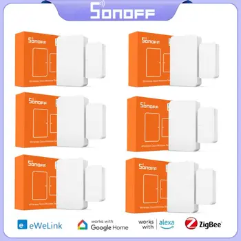 SONOFF SNZB-04 Zigbee Smart Dvere, Okno, Snímač Mini Dvere, Alarm Senzor Pracovať S SONOFF Zigbee Most Pre Smart Home Security