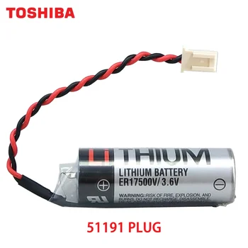 TOSHIBA ER17500V 3.6 V, 2700mAh Li/SOCl2 Lítiové Batérie, Vhodný pre Epson C4 Robot R13N860011 S Kábla Zapojte