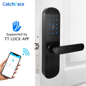TTlock Aplikácie, Elektronické zámky Dverí Bluetooth, WIFI, Smart Touch Screen Lock, Digitálny Kód Blokovanie Západka Pre Domáce Hotelový Apartmán