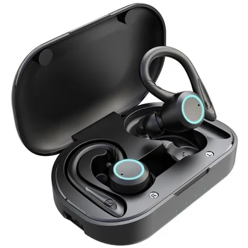 TWS Bluetooth Slúchadlá Bezdrôtové Bluetooth Stereo Slúchadlá s Earhook Touch Ovládania Potlačením Hluku Vonku Športové Headset
