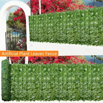 Umelé Ivy ochrany Osobných údajov Plot Obrazovke Umelé živé ploty Plot Umelé Leaf Skríning Roll Dekorácie pre Vonkajšie Dekor Záhrada