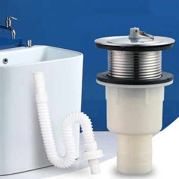Umývadlo Kanalizácie Filter Univerzálny Drez Nečistôt Zátka Vaňou Outfall Plug Downpipe nastaviť Kúpeľňa Zariadenie Hardvér Príslušenstvo