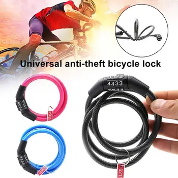 Univerzálny Anti-Theft 4 Číslice Zmes Bicykel Bicykel Bezpečnostný Kód, Password Lock