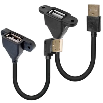 USB 2.0 Predlžovací Kábel Údaje Mužov a Žien Kábel Extender 0,1 M 0,25 M 0,5 M 1M pre Telefón Nabíjania Počítača USB 2.0 Rozšírenie