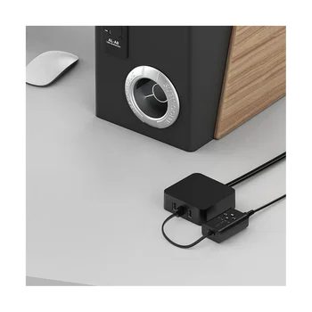 USB Nízku Latenciu Bluetooth 5.2 Vysielač Audio AptX Bezdrôtový Stereo Hudby Adaptér Mikrofón s 3,5 mm R/L