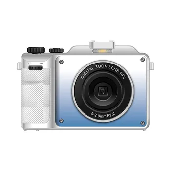 Vymeniteľné bývanie 48MP digitálny fotoaparát pre fotografovanie Komery dual-objektív samospúšť 4K fotoaparát záznamník 18X automatické zaostrovanie Wifi