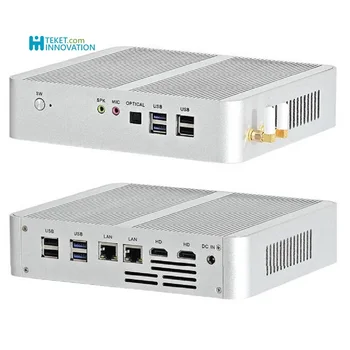 Všetky Hliníkové Šasi bez ventilátora MINI PC Intel Core 10. Generácia CPU I5-1035G1 I7-1065G7 DB780G10 Série