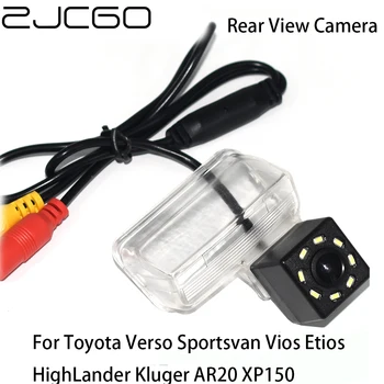 ZJCGO HD CCD Auto Zozadu Zvrátiť Späť Do Parkovacia Kamera pre Toyota Verso Sportsvan Vios Etios HighLander Kluger AR20 XP150